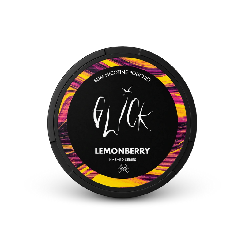 Glick Lemonberry 50mg – can of nicotine pouches