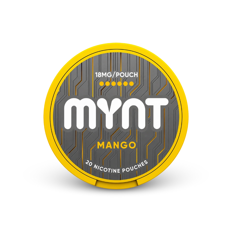 MYNT Mango Slim Strong – can of nicotine pouches