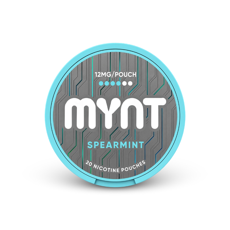MYNT Spearmint Slim Medium – can of nicotine pouches