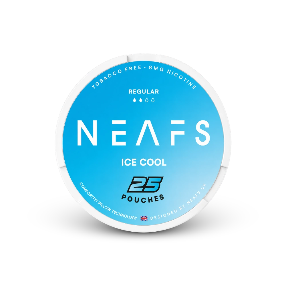 NEAFS Ice Cool Regular – can of nicotine pouches