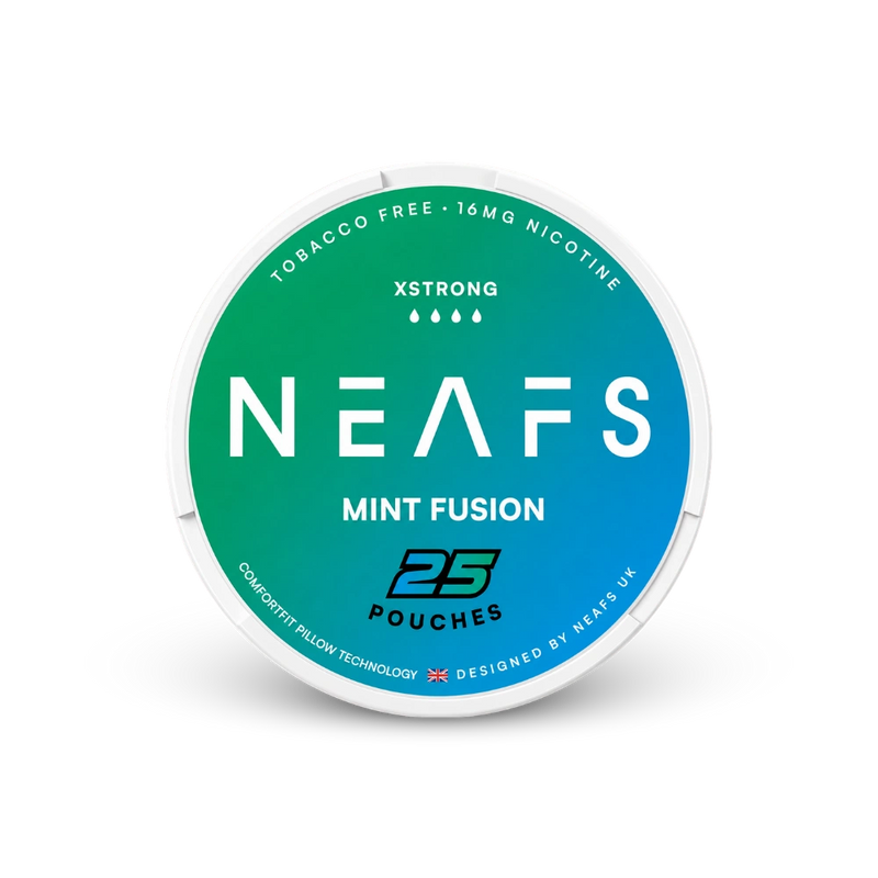 NEAFS Mint Fusion Extra Strong – can of nicotine pouches