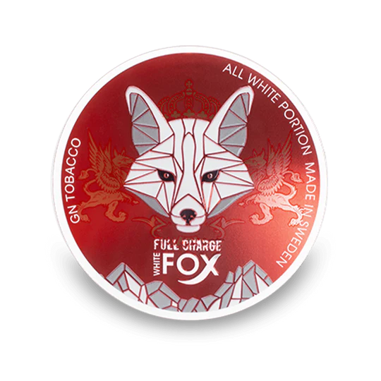 White Fox Full Charge – tobacco-free nicotine pouches
