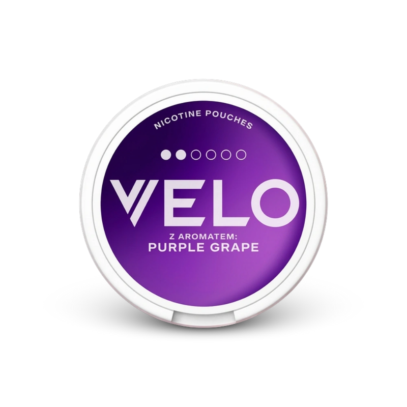 Velo Mini Purple Grape – can of nicotine pouches