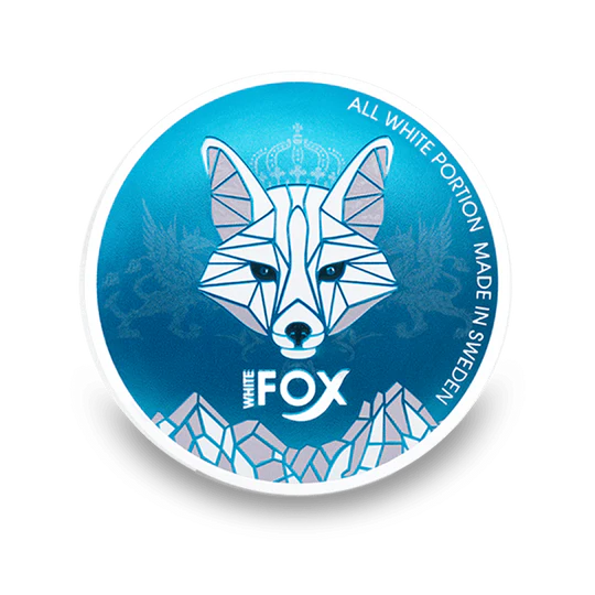White Fox Mint Slim – tobacco-free nicotine pouches