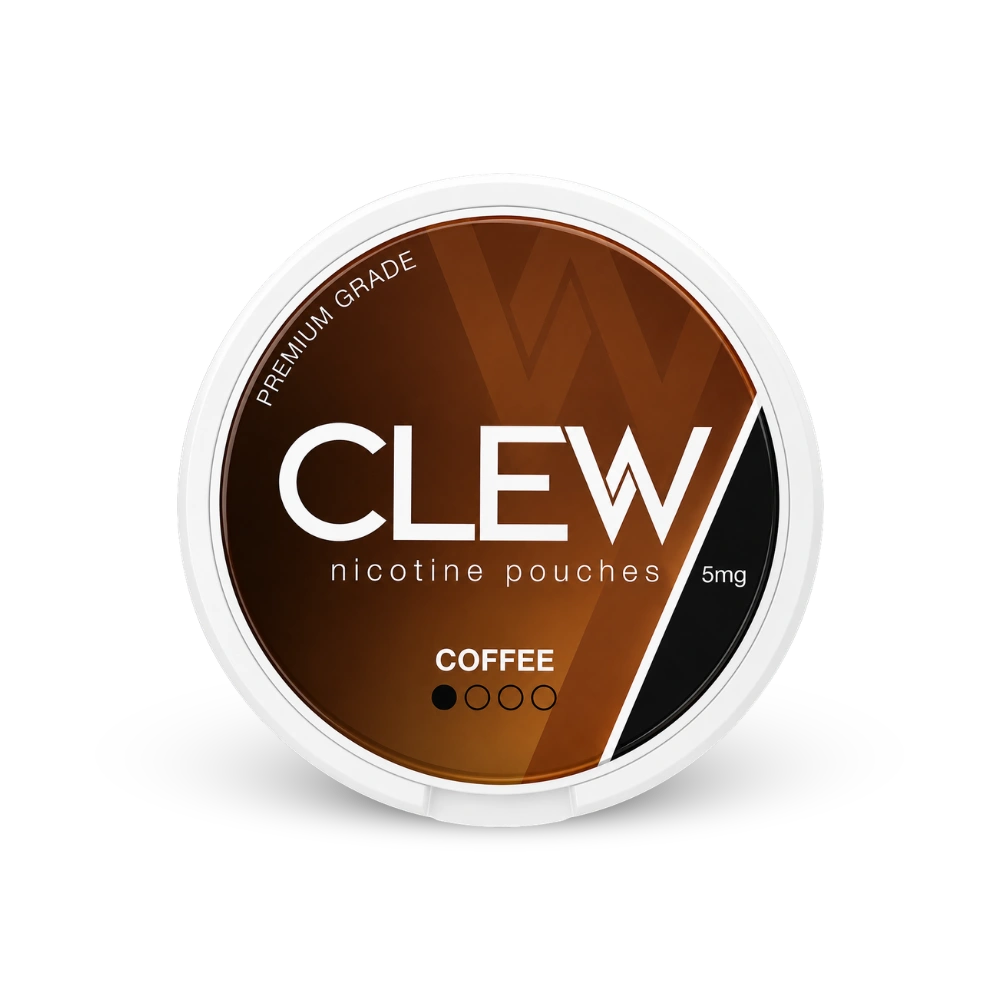 CLEW Coffee 5mg – can of nicotine pouches