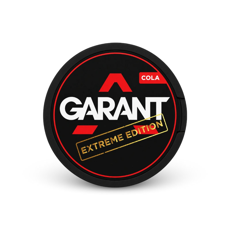 GARANT Cola Extreme – can of nicotine pouches