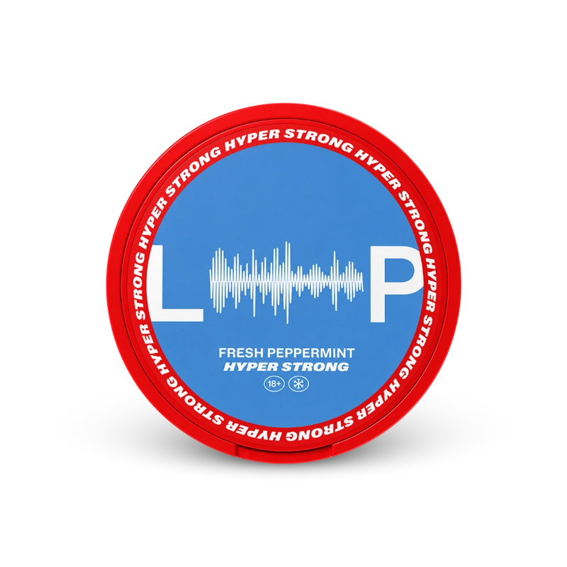 Loop Fresh Peppermint Hyper – can of nicotine pouches