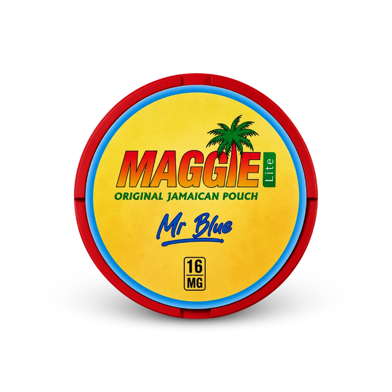 MAGGIE Lite Mr Blue – can of nicotine pouches