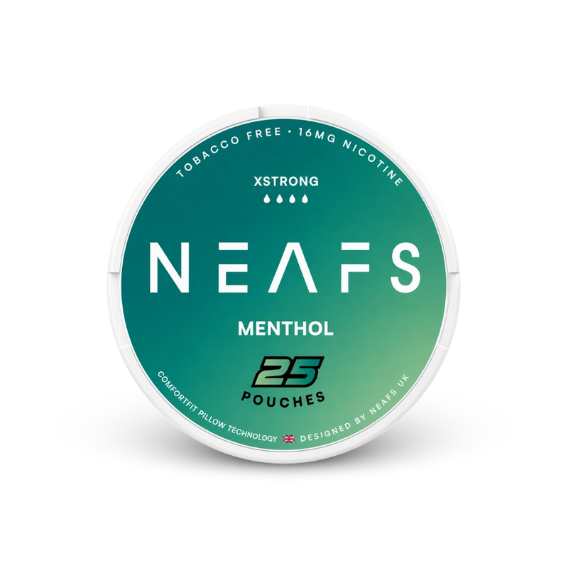 NEAFS Menthol Extra Strong – can of nicotine pouches