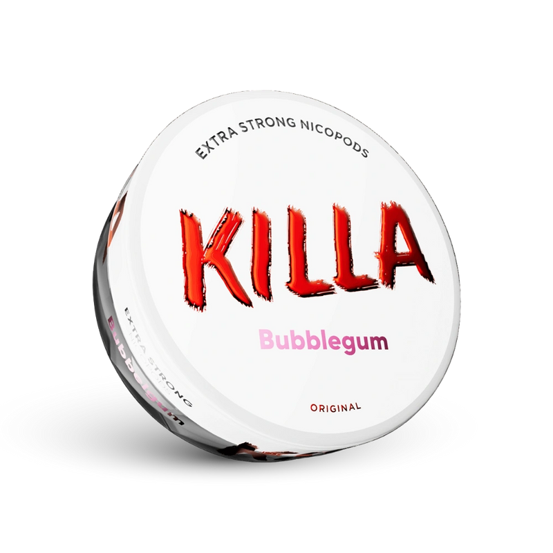 Killa Bubblegum – tobacco-free nicotine pouches